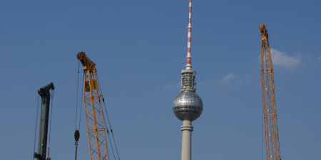 Baustelle in Berlin
