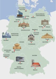Bundesländer Deutschland Karte