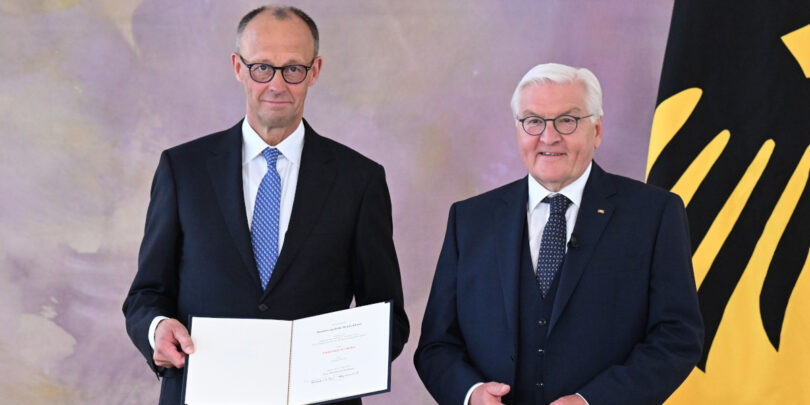 Bundeskanzler Friedrich Merz ist im Amt