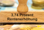 3,74 Prozent Rentenerhöhung auch für ehemalige Angestellte im öffentlichen Dienst